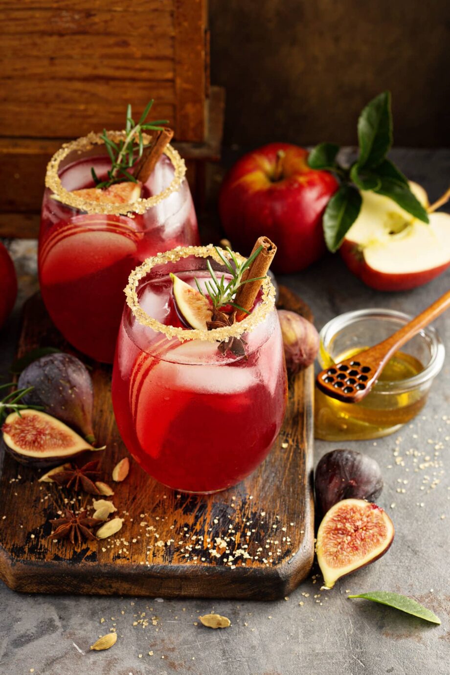 Autumn Harvest Fig Sangria Recipe